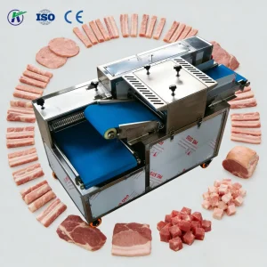 Electric Meat Cutting and Slicing Machine for Efficient Central Kitchen Vegetable Preparation Equipment Can Be Molded in One Go