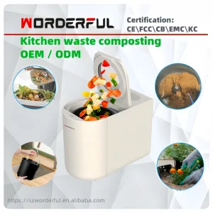 Smart White 4.5L Composter
