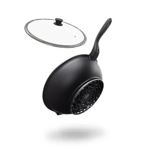 Long Lasting Stainless Steel Rim Frying Pan