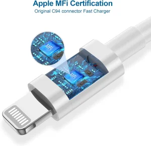 USB Charging Cable Smart Phone Cable USB C to Lightning Cable Mfi Cable for Apple