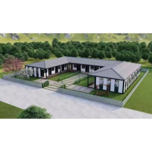 Prefab Smart Tiny Quick Assembly Casas Prefabricadas Modulares Modern Glass Kits Prefabricated Villa Cabin House