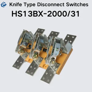 HS13bx 3p2000A Interruptor de cuchilla