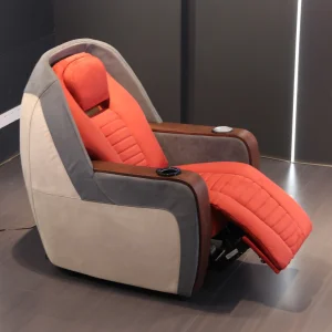 Luxurious Comfortable Space Capsule Home Theater Seating Electric Recliner Cinema Furniture Microfiber Fabric Living Room Sofa