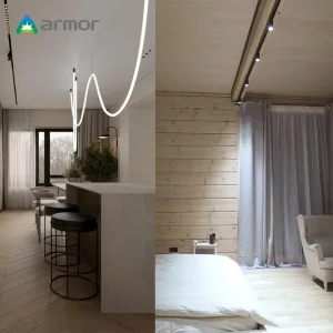 Hot Sale Modern Show Room Lights Design LED Spotlight Magnetic Track Lighting