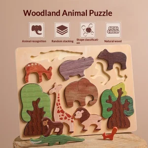 Custom Wooden Animal Puzzle
