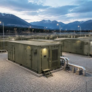 Containerized Prefabricated Site 20ft 40ft Modular Data Center Container BRM BUNKER DATA CENTER