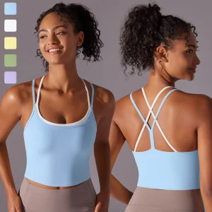 Wholesale Custom Logo Yoga Bra Top