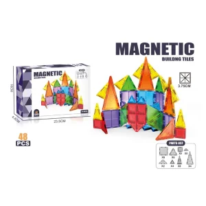 48pcs Kids Magnetic Building Blocks