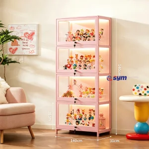 Glass Curio Cabinet Showcase