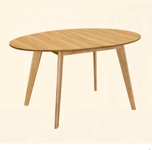 Solid Wood Oval Table