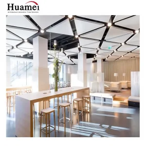 Sustainable Fiberglass Acoustic Clouds with 0.9 Nrc for Lively Talk