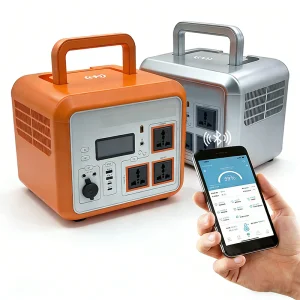 300W Portable Power Station LiFePO4 Battery, Pure Sine Wave Solar Charging for Camping &amp; Outdoor Power Supply