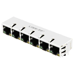 Tyco 1-1840452-1 RJ45 Connector Modular Jack With Magnetics