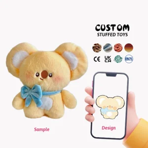 Personalized Custom Stuffed Doll Soft Short Plush Fabric Birthday Baby Shower Gift Non-toxic Custom Plush Toy