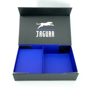 Premium Sturdy Black Matte Gift Packaging Box with Insert for Subscription Box and Brand Presentation