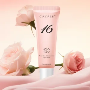 Herbal Flower Moisturizing Eye Treatment Rose Extract for Dark Circles Rose Eye Cream Puffiness Relief and Anti-Aging Benefits Soothing Hydration Eye Care