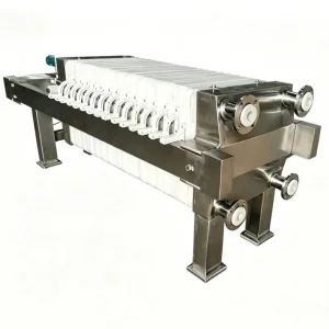 New Grape Seed Oil Purification Dehydration Automatic Chamber Filter Press Polypropylene Plates for Wastewater Sludge Treatment