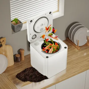 Smart Food Waste Compost Bin