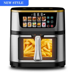 10L Classic Square Oil-Free Electric New Style 10-in-1 LCD