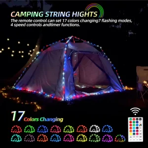 Luzes de Cordão para Camping Moçambique