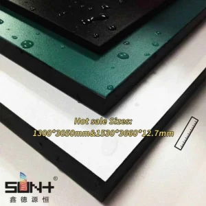 Chemical Resistant Compact Laminate Fireproof HPL Panel for Laboratory Cabinet Doors