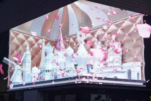 Xgc 2023 3D Naked Eyes Outdoor P4 Product LED Screen Display