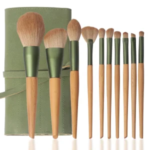 2022 Synthetic Cute Green Makeup Artist Set