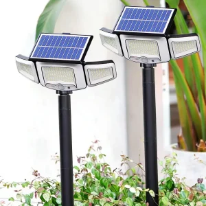 3-Head Motion Sensor Solar Lights