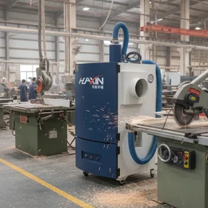 3kw Mobile Dust Collector and Air Filter for Industrial Use