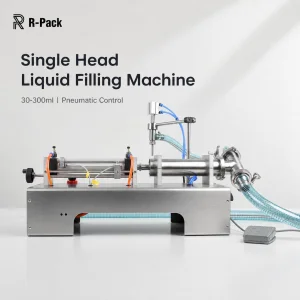 Single Head Piston Liquid Filling Machine