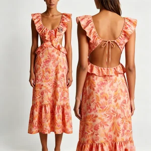 Floral Midi Dress