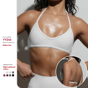 Halter Padded Sports Bra