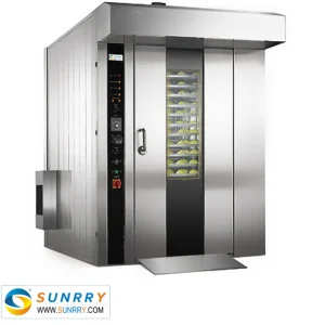 Bread Trolley Trays Rotary Rack Gas Oven