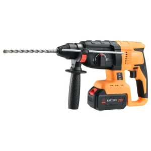 Cordless Rotary Hammer with 4.0ah Battery, Impact Drill, and Quickly Change System