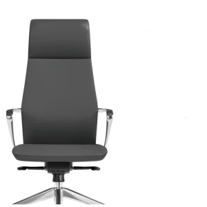 China Office Furniture Modern Design High Back Revolving Manager Boss Ergonomic Black