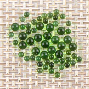 Eco-Friendly Glass Ball for Chemical Applications and Valves