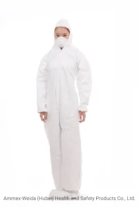 Fluid-Resistance SMS Coverall