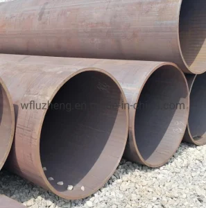 Tubos de acero al carbono LSAW para pilotes