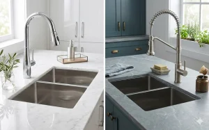 90× 45× 25/25cm Hot Sale Asia&Pacific Region Handmade Double Bowl Cabinet Accessories Countertop Under Mount Stainless Steel Kitchen Sink Hfed9045A