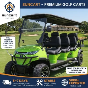 6 Seater Golf Cart Factory Sale