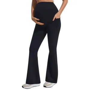 Nylon High Elastic Pregnant Womens Yoga Pants