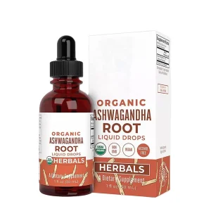 Private Label Natural Organic Vegan Herb Extract 30ML Ashwagandha Root Liquid Drops Supplement