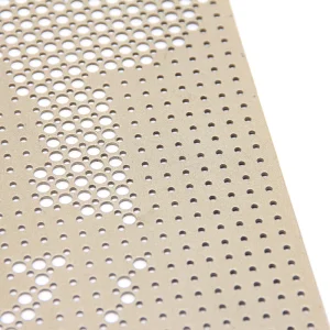 Decorative Ornamental Building Facade Cladding Aluminum Perforated Metal Sheet