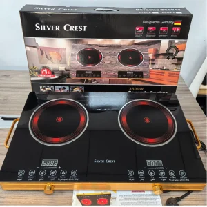New Double Burner Induction Cooktop Multifunctional Household Super Power 3500W Intelligent Timing Class Energy