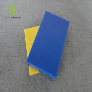 High Density Polyethylene (HDPE) Sheet Good Plastic Sheet Yellow and Blue