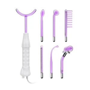 Portable High Frequency Violet Wand Alta Frecuencia Facial Care Machine