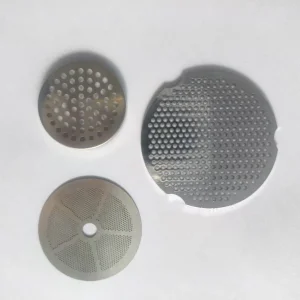 Stainless Steel Circular Hole Chemical Etching Filter Disk For Coffee And Tea Filtration