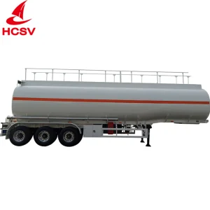 Hcsv Oil Tank Truck 25000L 20000L Carbon Steel Tanker Customizable Tank 6X4 8X4 10 Wheel 12 Wheel Fuel Tank Truck