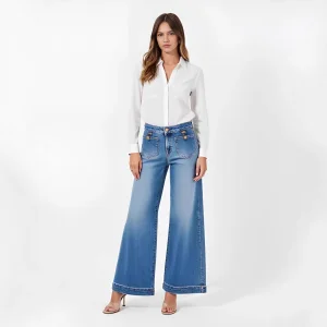 Calças Jeans Femininas Plus Size Stretch
