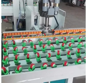 AGM Chinese Supplier Glass Edging Machine with Wheel Belt Edge Grinding Machine